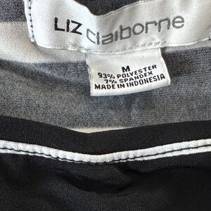 Liz Claiborne Monochrome Knit dress